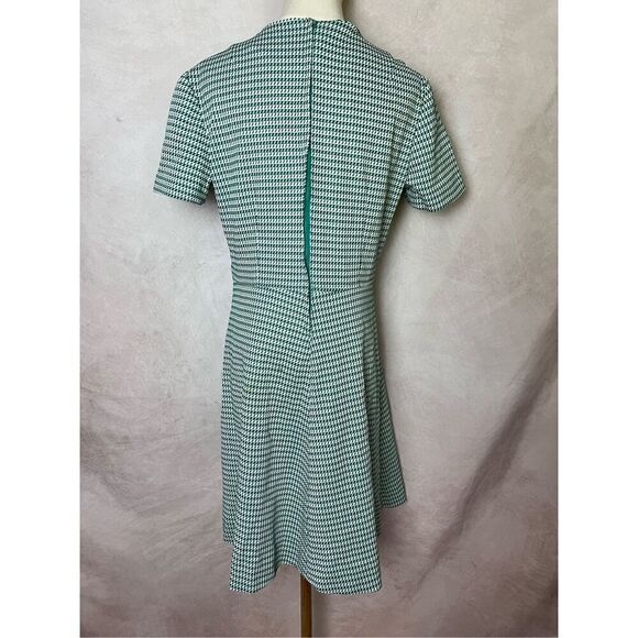 Vintage 1970s Houndstooth Dress - Picture 2 of 7
